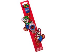 Super Mario Horloge - Rood - Digitaal