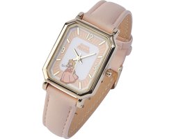 Super Mario Princess Peach Polshorloges meerkleurig Dames