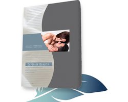 Super Zacht - Glans - Satijn - 100% - Katoen satijnen hoeslaken 140 x 200 cm Antraciet