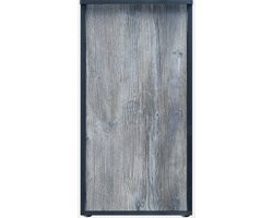 Superfish Design Meubel - Aquariummeubel - 30x30x87 cm Zwart Pasa