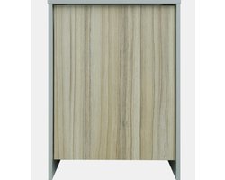 Superfish Design Meubel - Aquariummeubel - 50x35x87 cm Grijs Coco