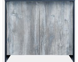 Superfish Design Meubel - Aquariummeubel - 77x45x87 cm Zwart Pasa