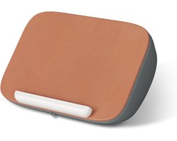 Superzachte leesstandaard voor boeken en tablets - Handenvrij lezen in bed of op de bank - Vermindert nekspanning - Ideaal voor lezers en tabletgebruikers - Grijs