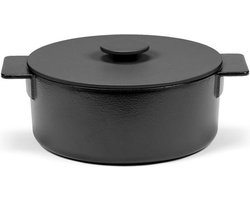 SURFACE POT ENAMEL CAST IRON BLACK D26 - 4,6L
