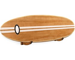 Surfplank Rek - Paddleboard Houder - Board Opslag Display - Gevoerd Schuim Duurzaam Hout - 42x40x7 cm - Houtkleurig