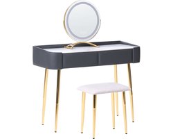 SURIN - Kaptafel - Grijs - MDF