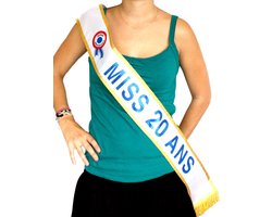 SURPRISEZ VOUS - Blauwe Miss-sjerp 20 jaar