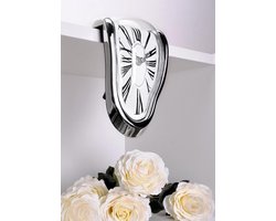 Surrealistische klok - Unieke Artistieke Design Kunstklok voor Modern Wooninterieur | Home decor & Kantoor | Surreal Clock Office