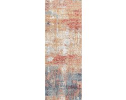 SURYA - SAMIRA - Modern abstract design - Rood/blauw - Geschikt voor buiten