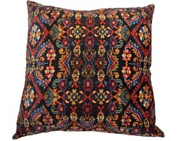 SusaStyle - OULET - Vloer/poefkussen Shodja – 90x90 cm – Zijdezacht – Anti-allergisch – Afneembare hoes