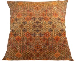 SusaStyle - OUTLET - Vloer/poefkussen Solh – 90x90 cm – Zijdezacht – Anti-allergisch – Afneembare hoes