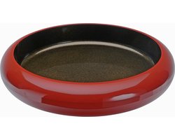 Sushi Oke - Serveerschaal - Lakwerk - Oranje/Goud - 33.8x6.8cm - ABS