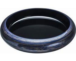 Sushi Oke - Serveerschaal - Lakwerk - Paars/Goud - 33.8x6.8cm - ABS