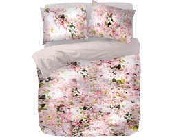 Suzu - Dekbedovertrekset - Katoensatijn - 140/200-220 - Multi