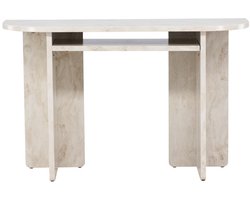 Svea - Carlo sidetable - 120 cm - marmerlook