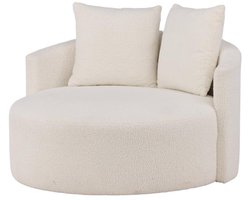 Svea - Elena loveseat teddy - wit