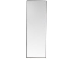 Svea - Rosa rechthoekige spiegel - 67 x 193 cm - zwart