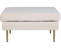 Svea - Tess hocker - velvet - beige