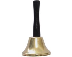 SVH Company RVS Schoolbel Tafelbel Balie Bel Receptiebel Handbel - Goud