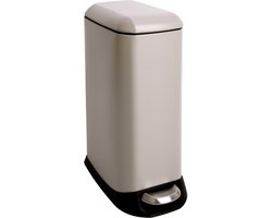 SVITA TS12 Afvalemmer Pedaalemmer Afvalemmer 12l incl. binnenemmer Pedaal taupe
