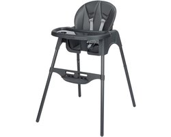 SVN® Peuterstoel - Kinderstoel - Peuter Stoel - Lichtgewicht (4 kg) - Zwart - 70cm x 58cm x 90cm
