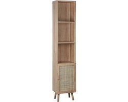 sweeek - Badkamer opbergmeubel, bohème, b 35 x d 25 x h 167cm