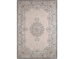 sweeek - Barok binnenkleed met roze, rood en blauw motief - melgy