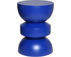 sweeek - Bijzettafel, hoektafel, nachtkastje van metaal, ø32 x 43,5cm - assa