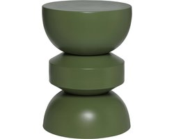 sweeek - Bijzettafel, hoektafel, nachtkastje van metaal, ø32 x 43,5cm - assa