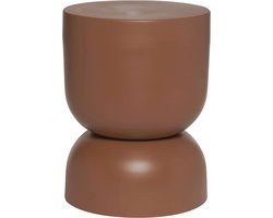 sweeek - Bijzettafel, hoektafel, nachtkastje van metaal ø32 x h 42cm - madi