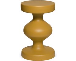 sweeek - Bijzettafel, metalen nachtkastje ø29,5 x h 48,5cm - hawa