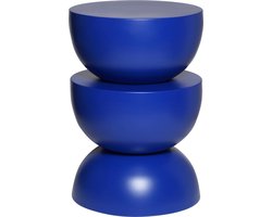 sweeek - Bijzettafel, zijtafel, nachtkastje in metaal, coumba, ø32 x 46,5cm