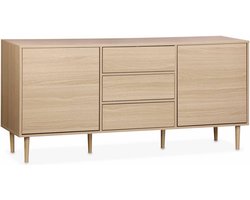 sweeek - Dressoir 2 deuren 3 lades 160cm - mika