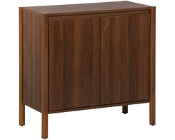 sweeek - Dressoir houteffect 2 deuren - 80 x 42 x 78,5 cm - harmony