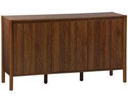 sweeek - Dressoir houteffect 3 deuren - 140 x 42 x 78,5 cm - harmony