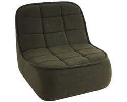sweeek - Fauteuil bouclé stof 1 zitplaats, verschillende kleuren l 93 x b 104 x h 85cm - boni