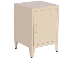 sweeek - Industrieel nachtkastje 1 deur - soho