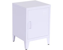 sweeek - Industrieel nachtkastje 1 deur - soho