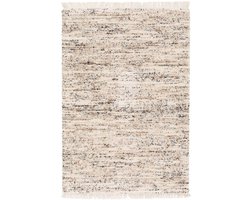 sweeek - Interieur tapijt met gevlekt patroon, crème