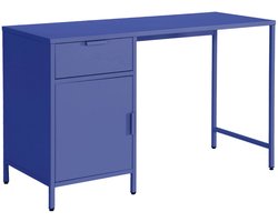 sweeek - Kinderbureau metaal 1 deur en 1 lade - soho