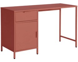 sweeek - Kinderbureau metaal 1 deur en 1 lade - soho