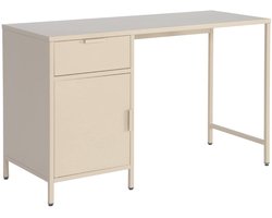 sweeek - Kinderbureau metaal 1 deur en 1 lade - soho