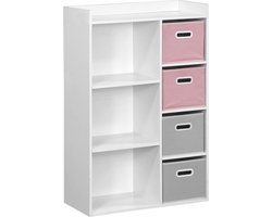 sweeek - Kinderopbergmeubel, camille, l62 x b29,5 x h96cm