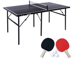 sweeek - Medium outdoor tafeltennistafel met 2 rackets en 3 ballen 180 x 102 x 76 cm