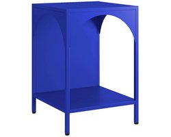 sweeek - Metalen nachtkastje, industriële bijzettafel - soho