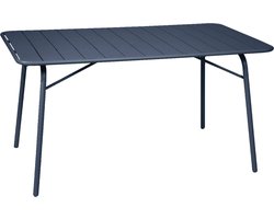 sweeek - Opvouwbare tuintafel 6 plaatsen metaal - amélia