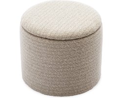 sweeek - Poef, stool, b 45 x d 45 x h 38cm