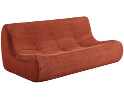 sweeek - Ribfluwelen loungestoel met 3 zitplaatsen - sokol