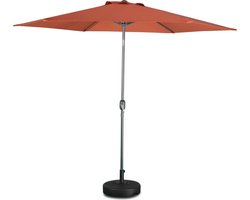 sweeek - Ronde parasol 3m met centrale kantelbare mast - touquet