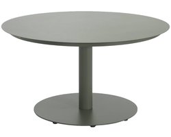 sweeek - Ronde tuintafel voor 6 personen van aluminium - oreva